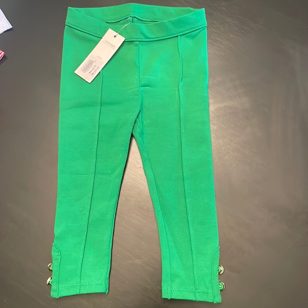 Green leggings size 12-18 months